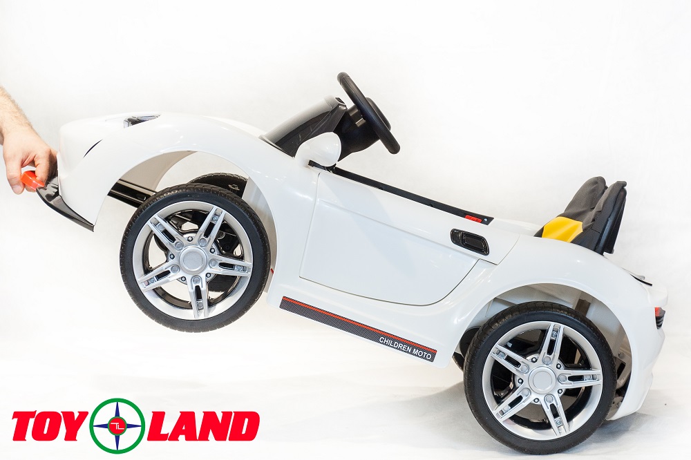 Электромобиль ToyLand Sport mini BBH7188 белого цвета  